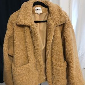 I.am.gia Pixie Coat in Tan XS
